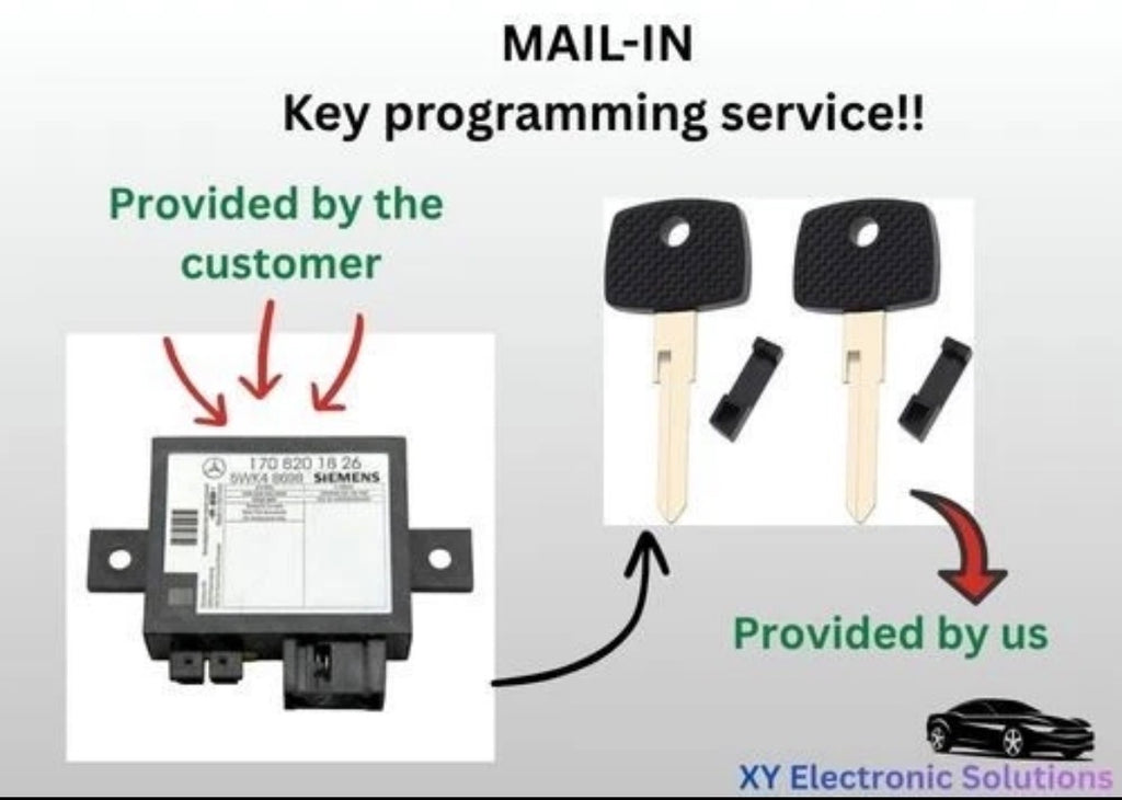 Chrysler Crossfire 2004-2008 MAIL-IN Key programming service!!