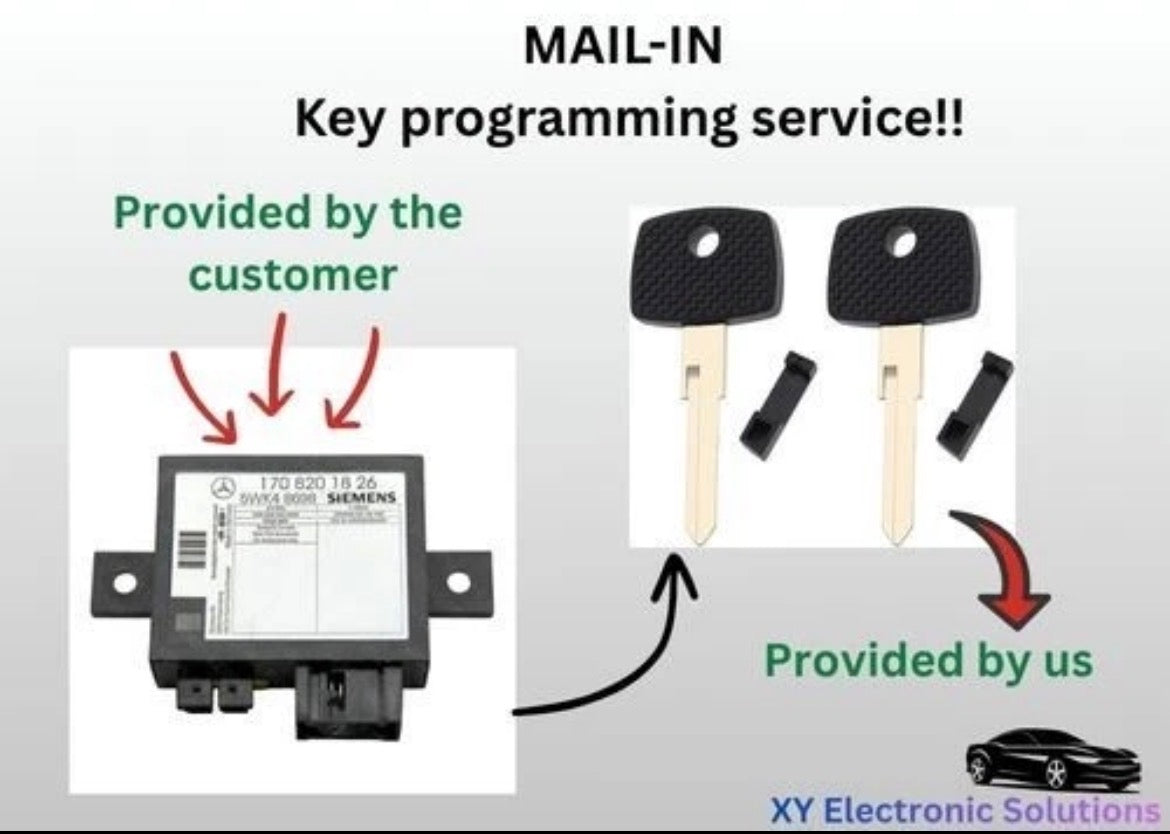 Chrysler Crossfire 2004-2008 MAIL-IN Key programming service!!
