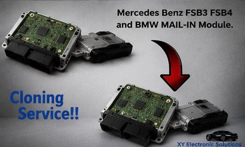 Mercedes Benz Module ECU Cloning Services!!! FSB3 FSB4 MAIL-IN