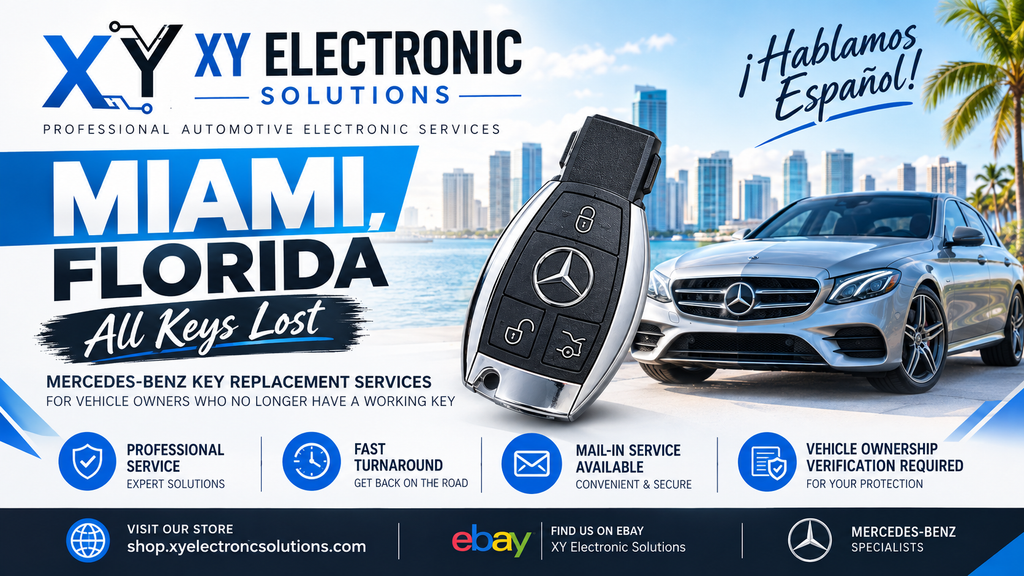 Mercedes-Benz Todas las Llaves Perdidas | All Keys Lost | Programación 1997-2013